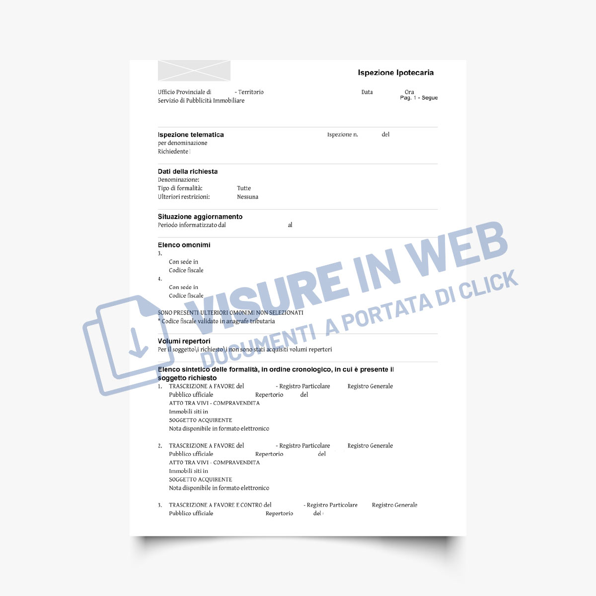 Relazione Immobiliare