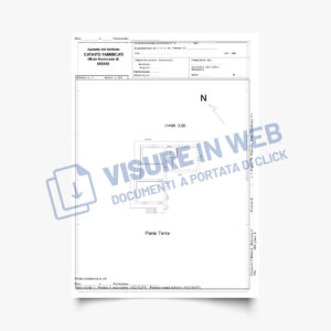 catasto conservatoria planimetria catastale
