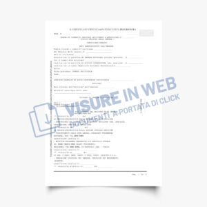 certificato camerale storico