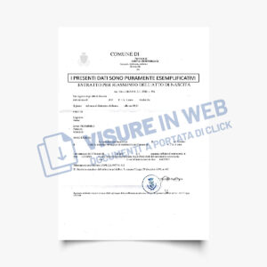 certificato stato civile estratto nascita