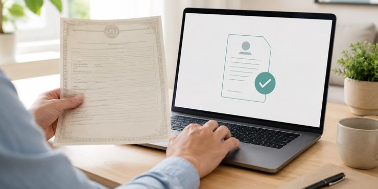 Estratto di nascita online richiesta, tempi, dati necessari