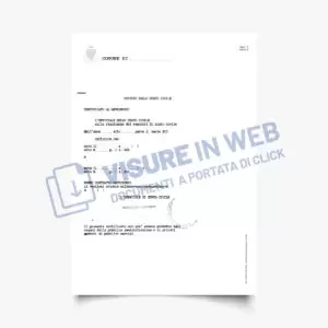 comune certificato matrimonio
