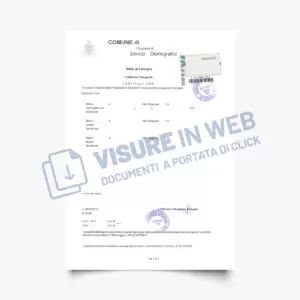 comune certificato stato di famiglia